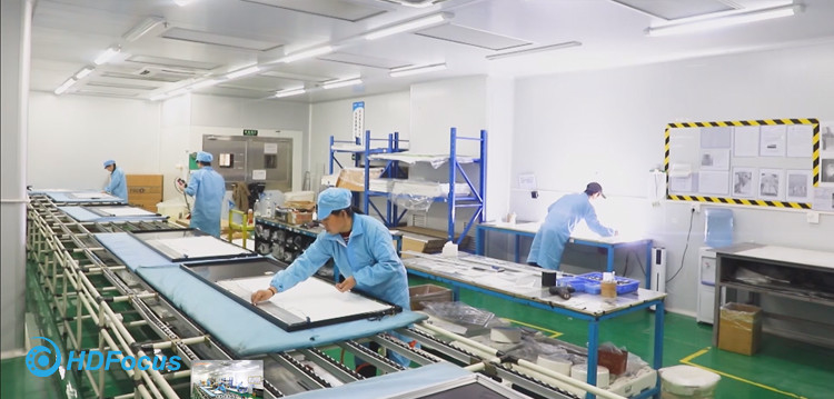 Shenzhen HDFocus Technology Co., Ltd. linha de produção do fabricante