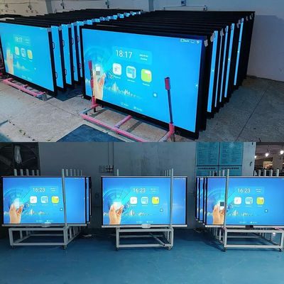 Digital Interactive 4K 85inch LCD Smart Board Multi Touch Screen