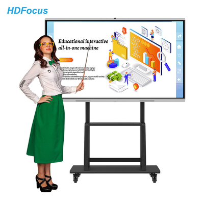 Quadro branco Interactiva Interact Touch de 105 polegadas para a escola